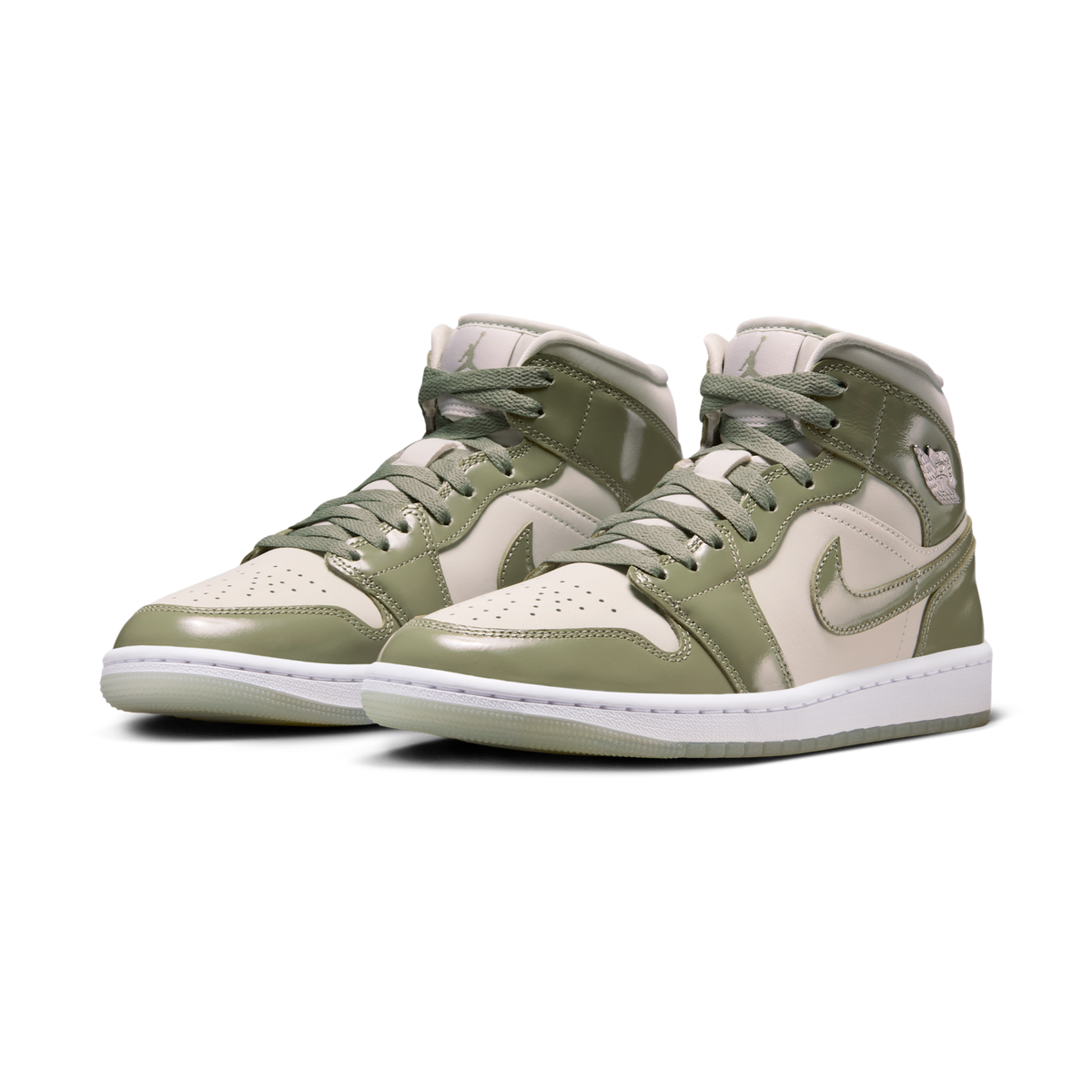 Jordan 1 Mid SE Sea Glass Oil Green (Women's)
