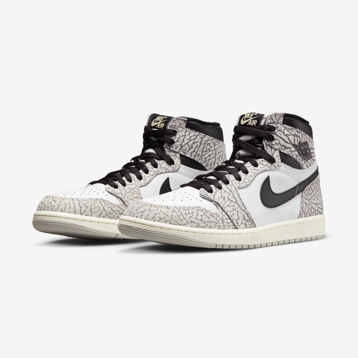 Jordan 1 Retro High OG White Cement