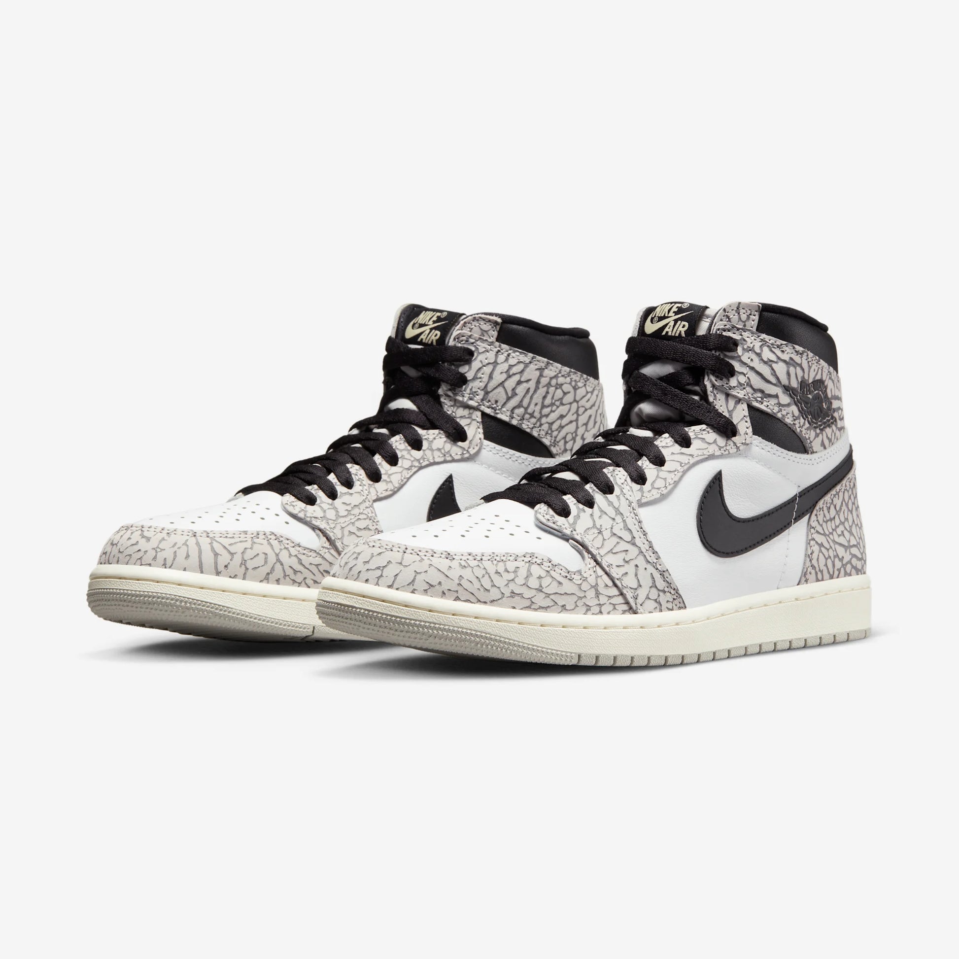 Jordan 1 Retro High OG White Cement