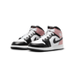 Jordan 1 Mid White Rust Pink Black