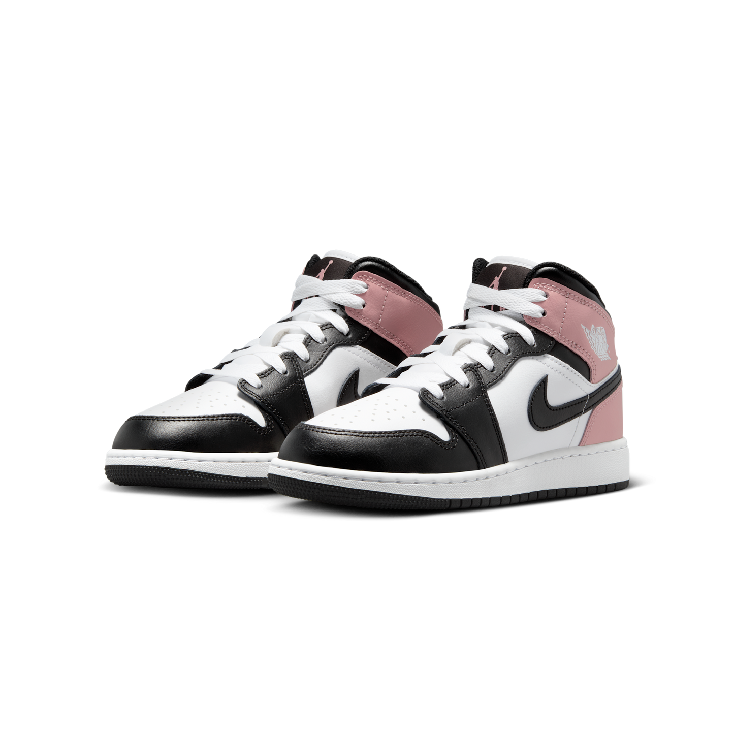 Jordan 1 Mid White Rust Pink Black