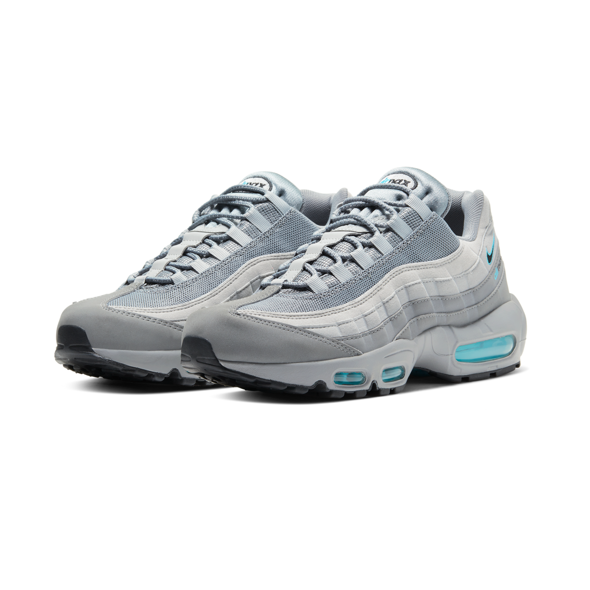 Nike Air Max 95 Retro Logo Grey Aqua
