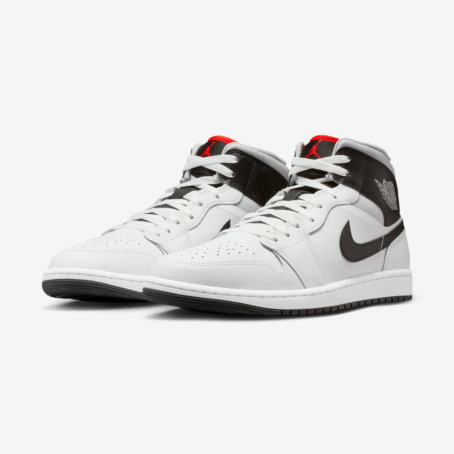 Jordan 1 Mid White Neutral Grey Infrared