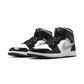Jordan 1 Mid SE Patent Black White Metallic Silver Metallic Gold