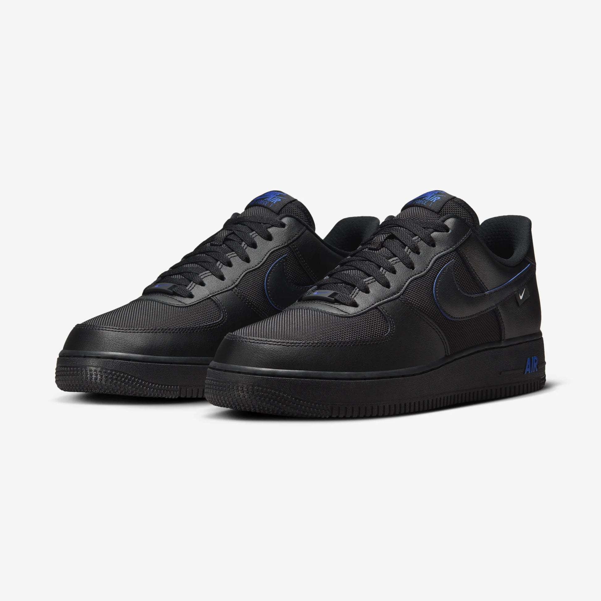 Nike Air Force 1 Low '07 Black Astronomy Blue