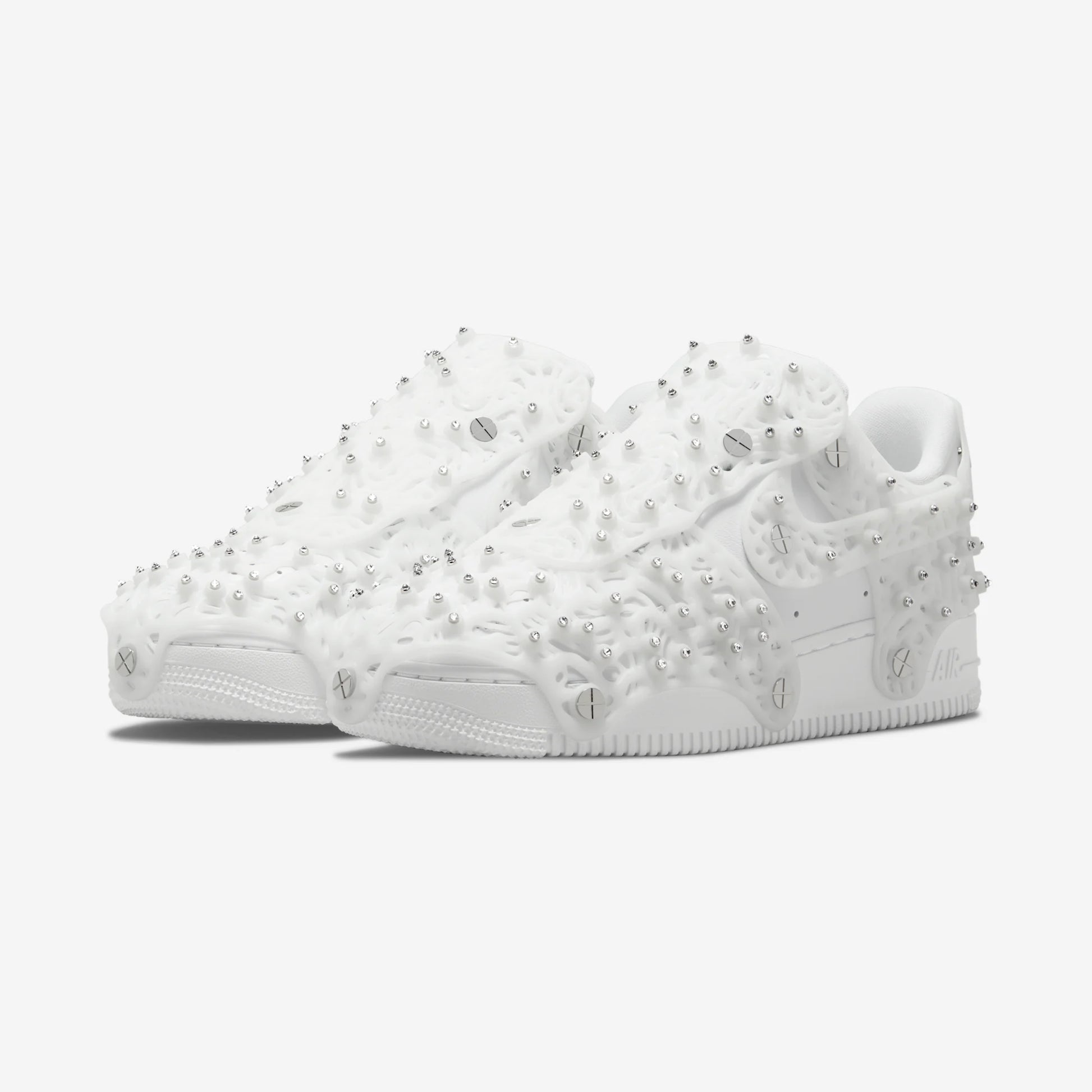 Nike Air Force 1 Low Swarovski Retroreflective Crystals White (Women's)