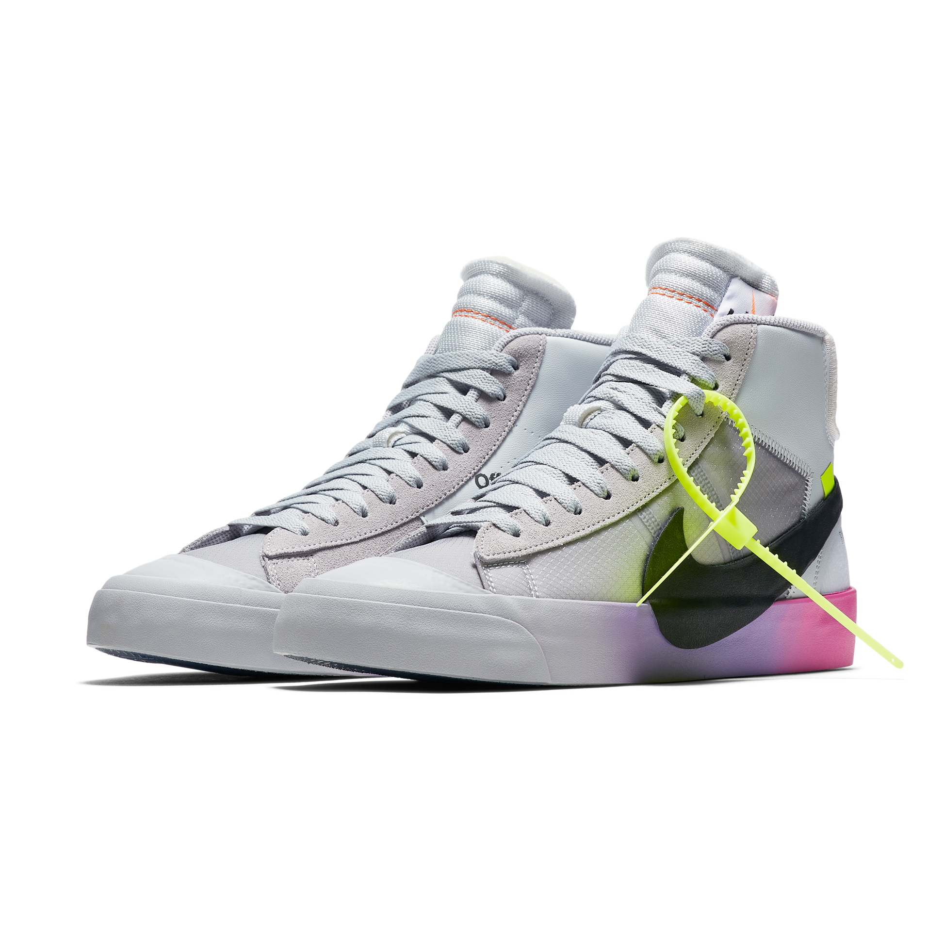 Nike Blazer Mid Off-White Wolf Grey Serena Queen