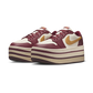 Jordan 1 Low Triple Stack Team Red Pale Ivory (Women's)