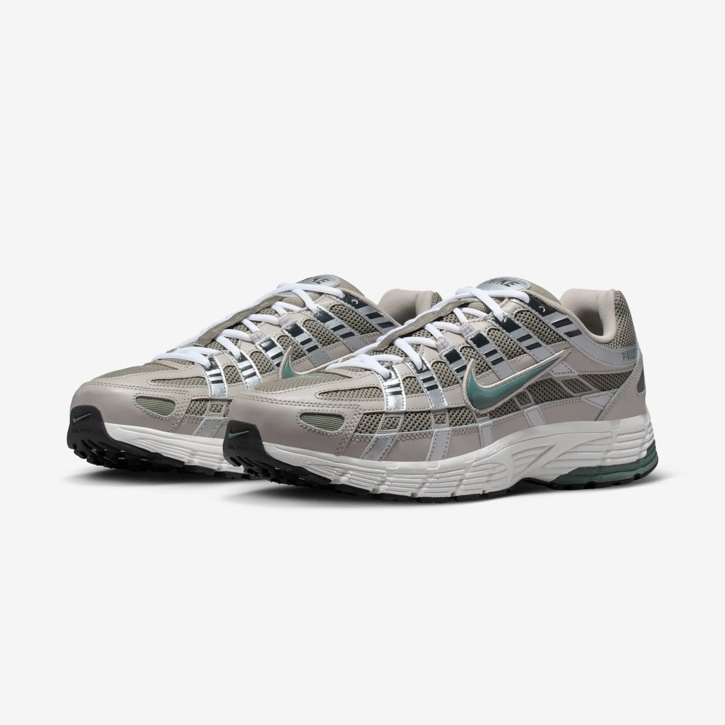 Nike P-6000 Cream Silver Clay Green