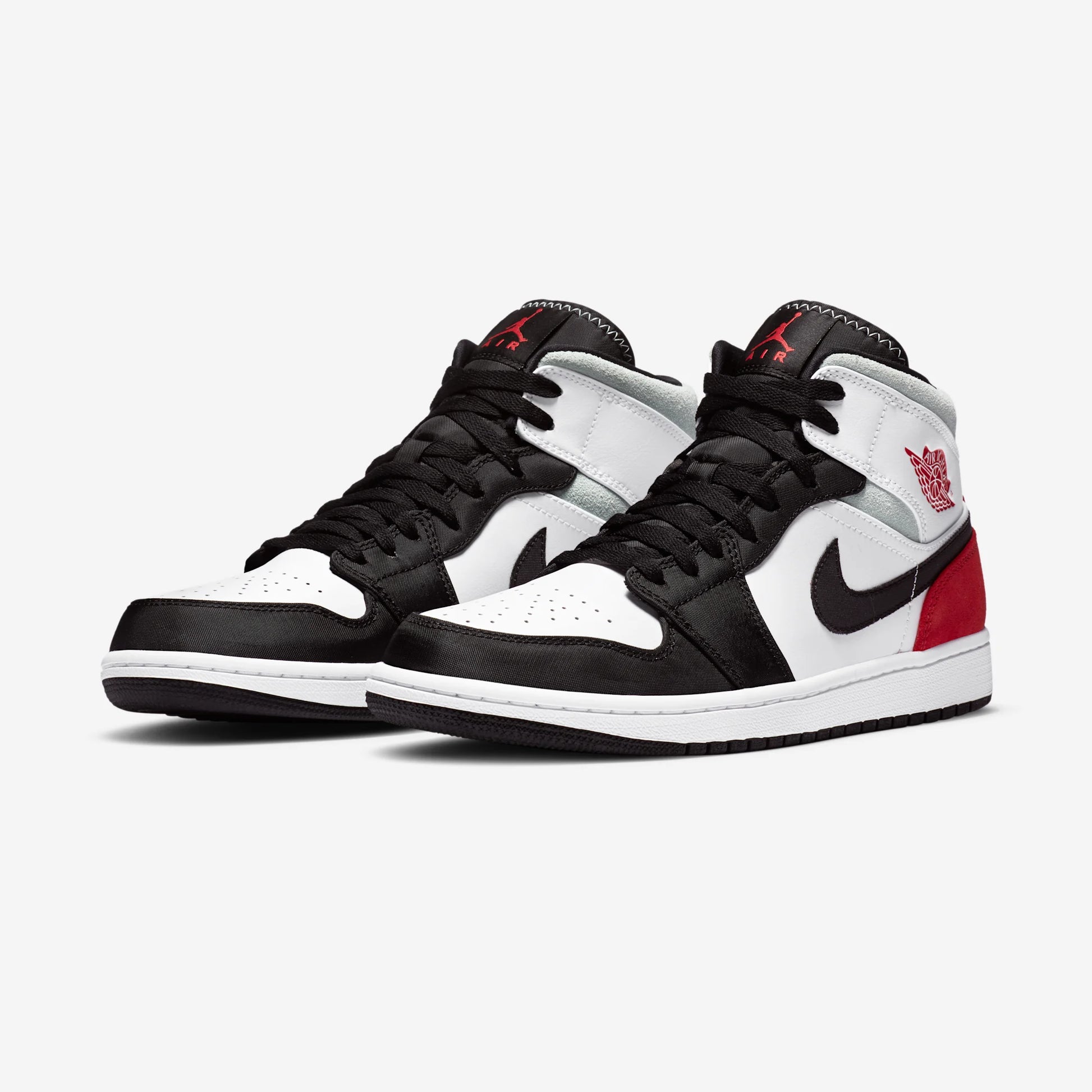 Jordan 1 Mid SE Red Black Toe