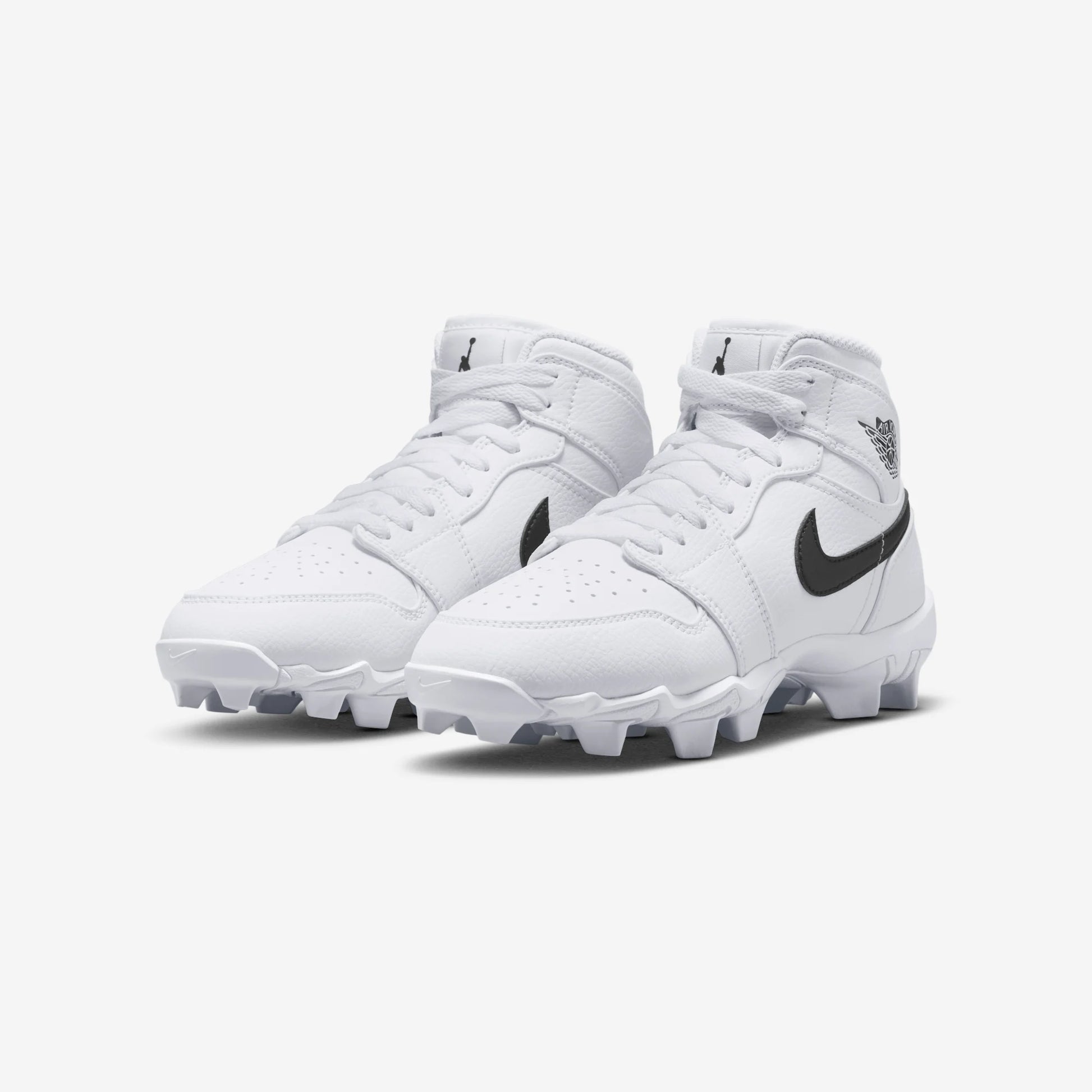 Jordan 1 Mid Cleat White Black (GS)