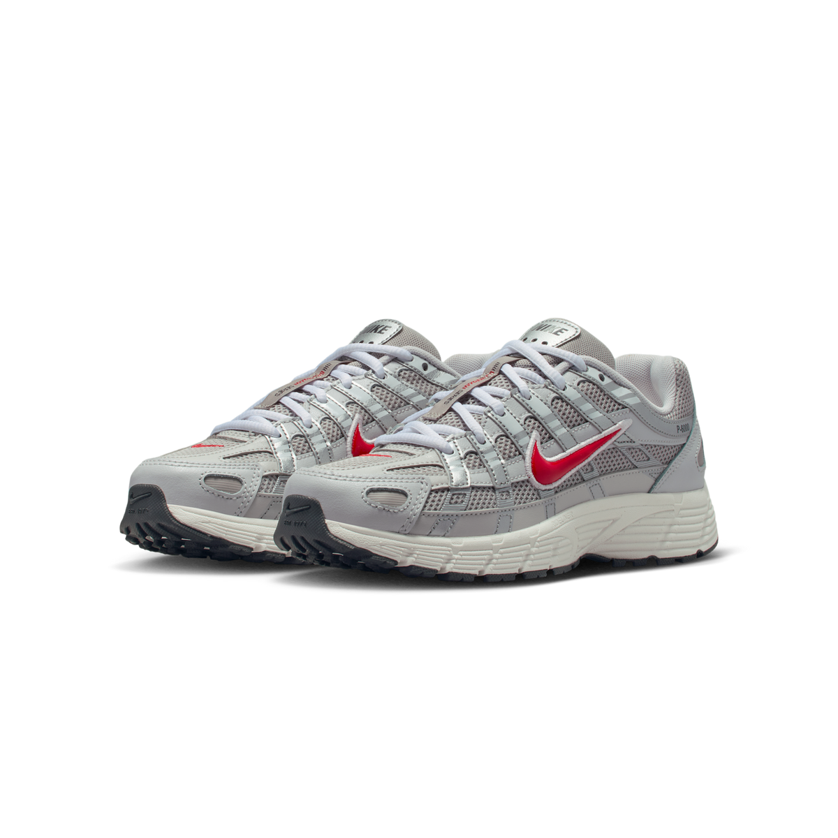 Nike P-6000 College Grey Phantom Fire Red (GS)