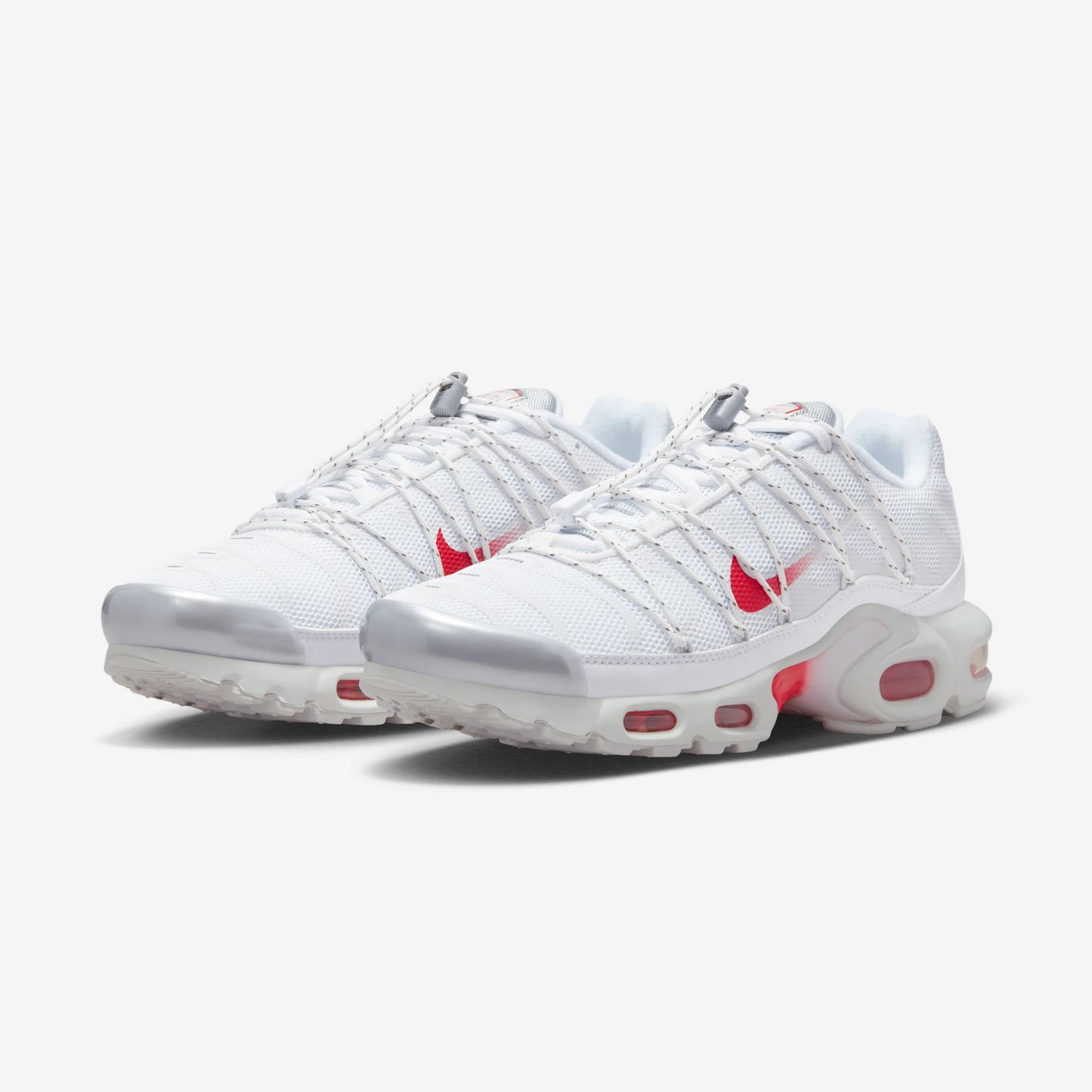 Nike Air Max Plus Lace Utility White University Red (Women's)