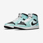 Jordan 1 Mid Aqua Blue Tint (Women's)