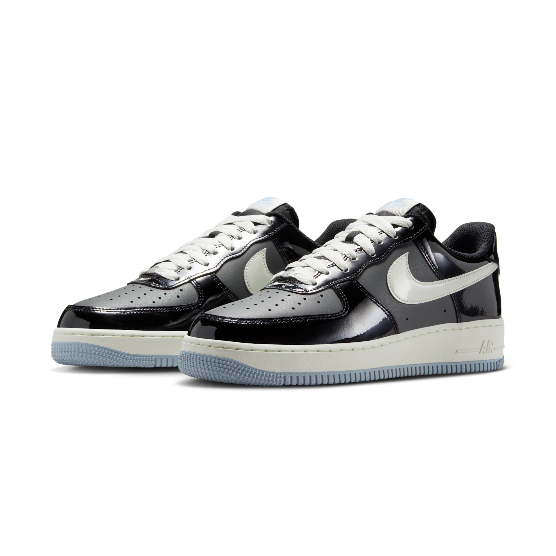 Nike Air Force 1 Low Black Iron Grey Patent