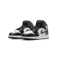 Jordan 1 Mid Black White Iron Grey