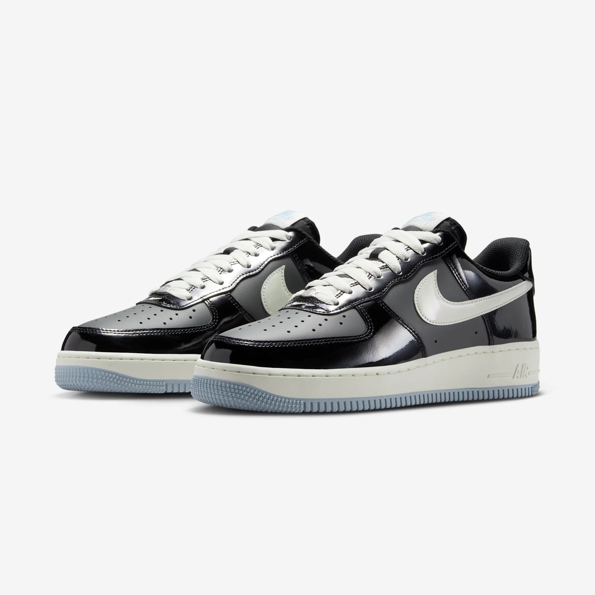 Nike Air Force 1 Low Black Iron Grey Patent