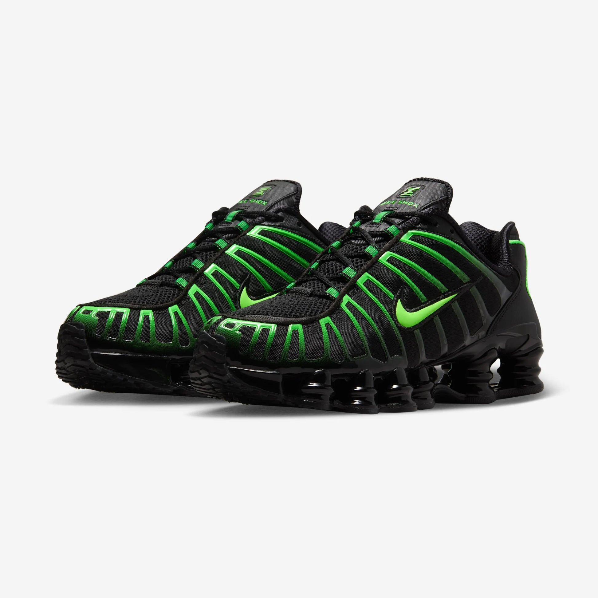 Nike Shox TL Black Green Strike