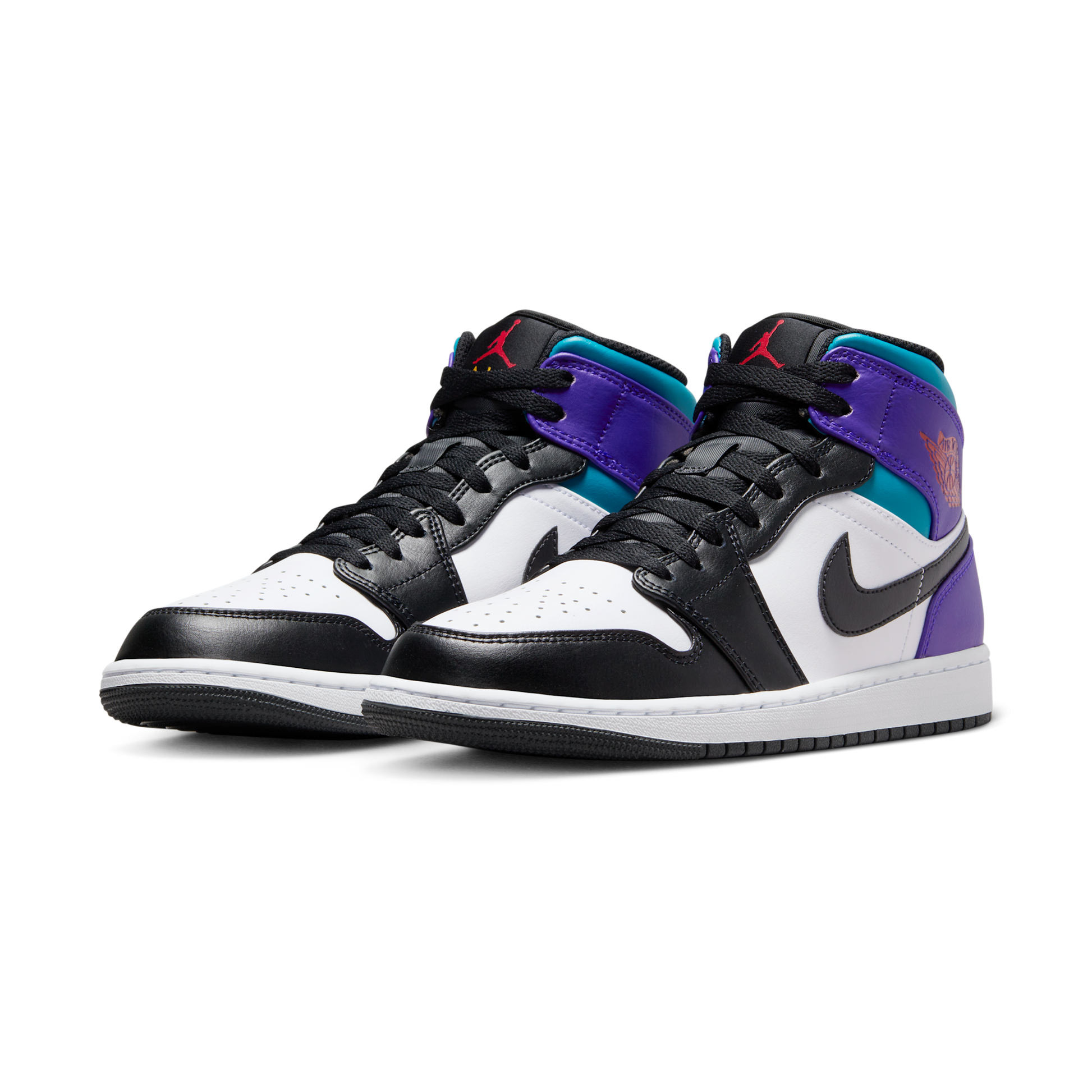 Jordan 1 Mid Court Purple Tropical Twist