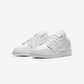 Jordan 1 Low Triple White Tumbled Leather (GS)