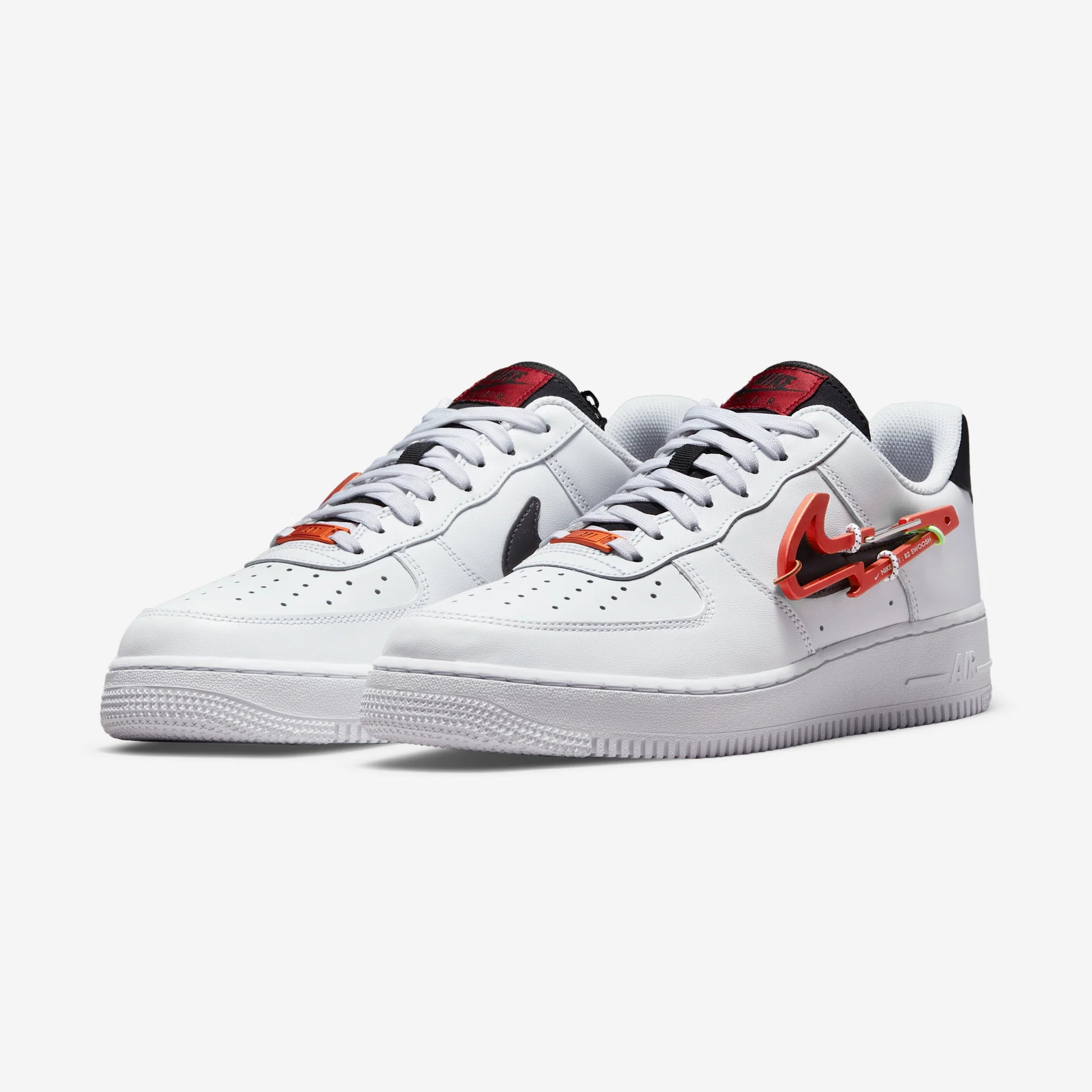 Nike Air Force 1 Low Carabiner Swoosh Red