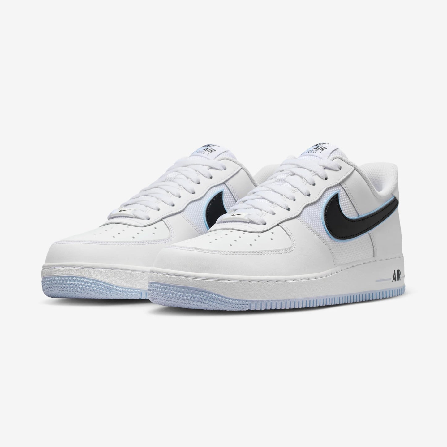 Nike Air Force 1 Low '07 White Black Hydrogen Blue