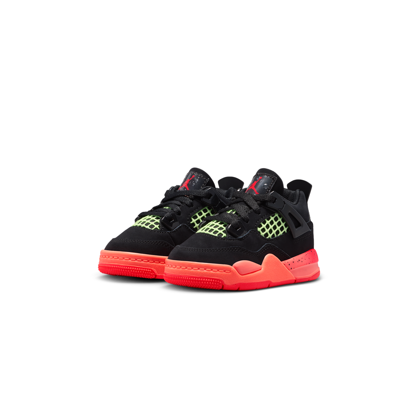 Jordan 4 Retro Black Infrared Barely Volt (TD)