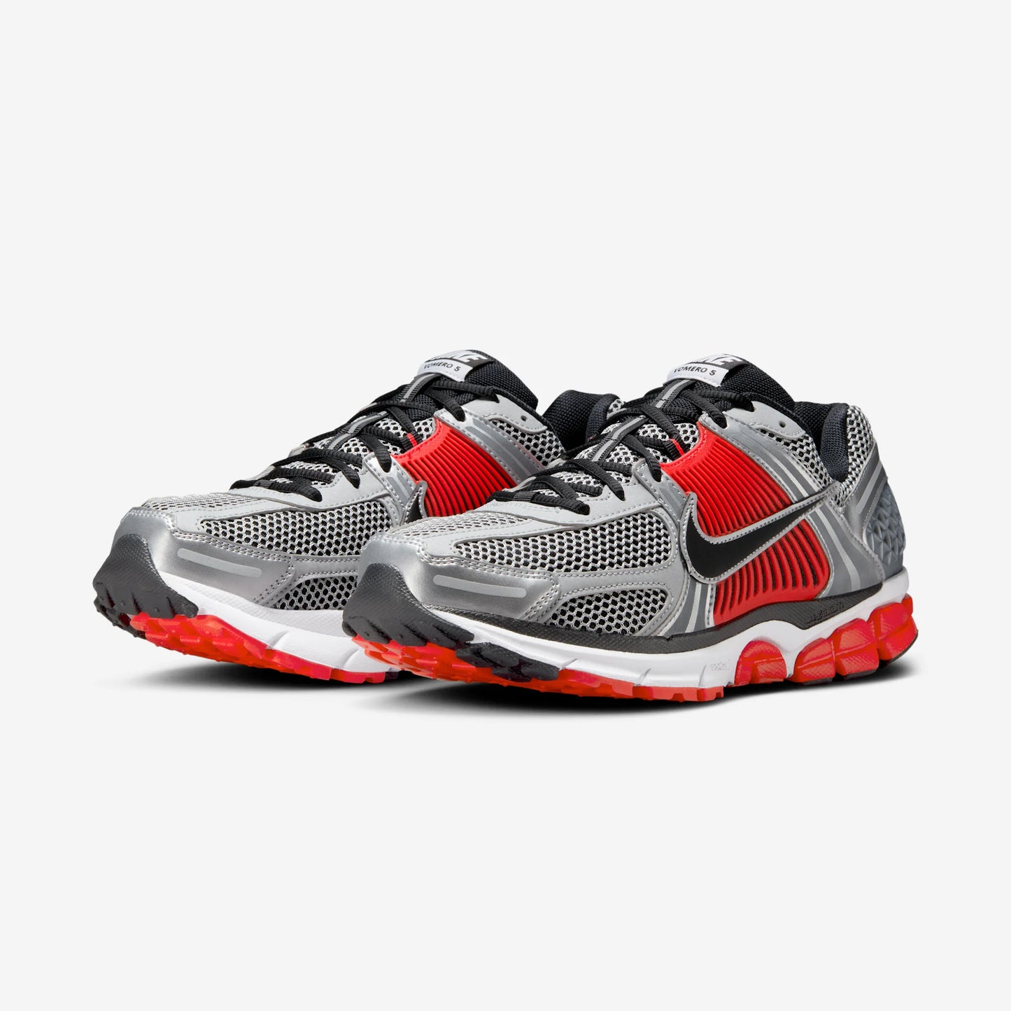 Nike Zoom Vomero 5 Bright Crimson Metallic Silver