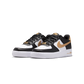 Nike Air Force 1 Low Black White Metallic Gold (GS)