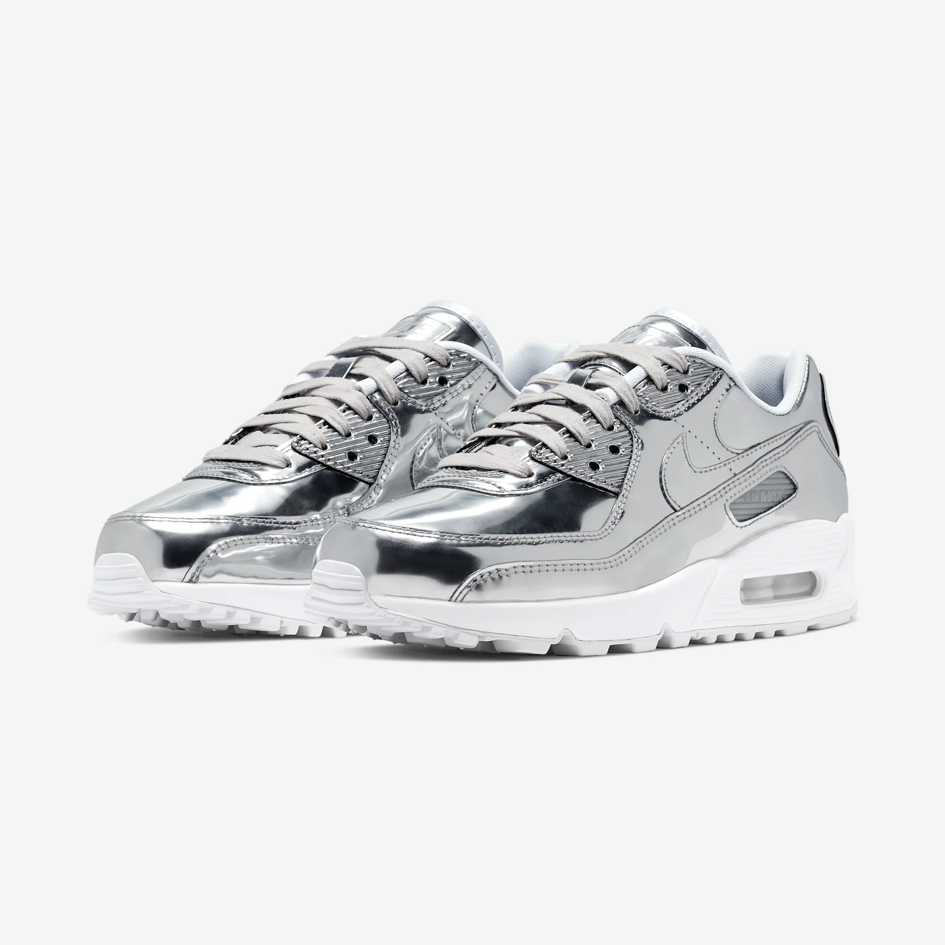 Nike Air Max 90 Metallic Silver (2020) (Women's)