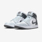 Jordan 1 Mid White Smoke Grey (Women's)