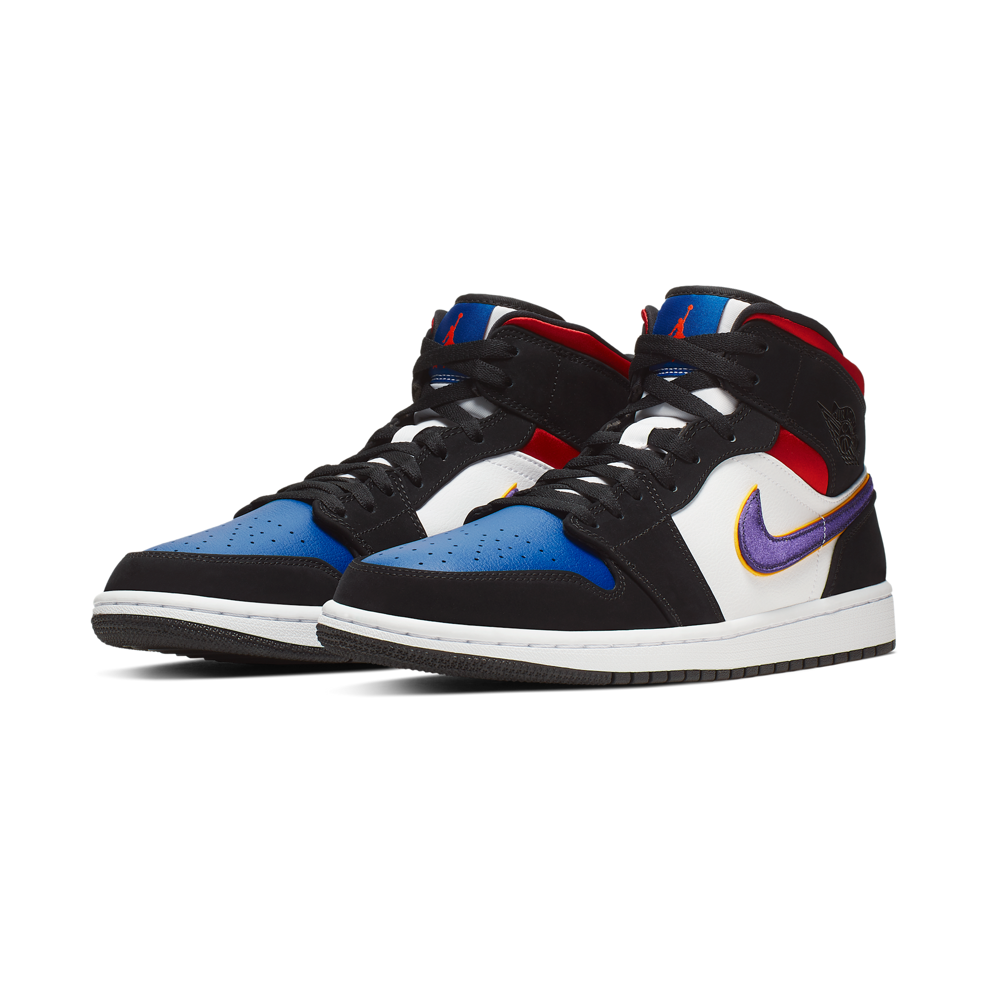 Jordan 1 Mid Lakers Top 3