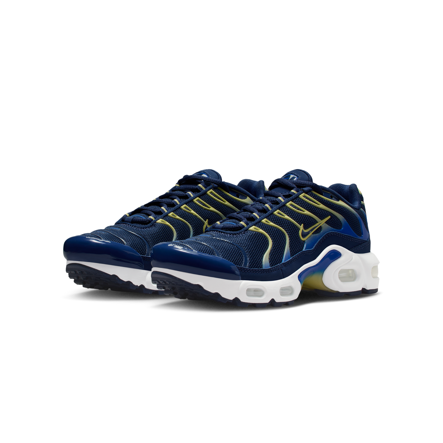Nike Air Max Plus Midnight Navy Soft Yellow (GS)