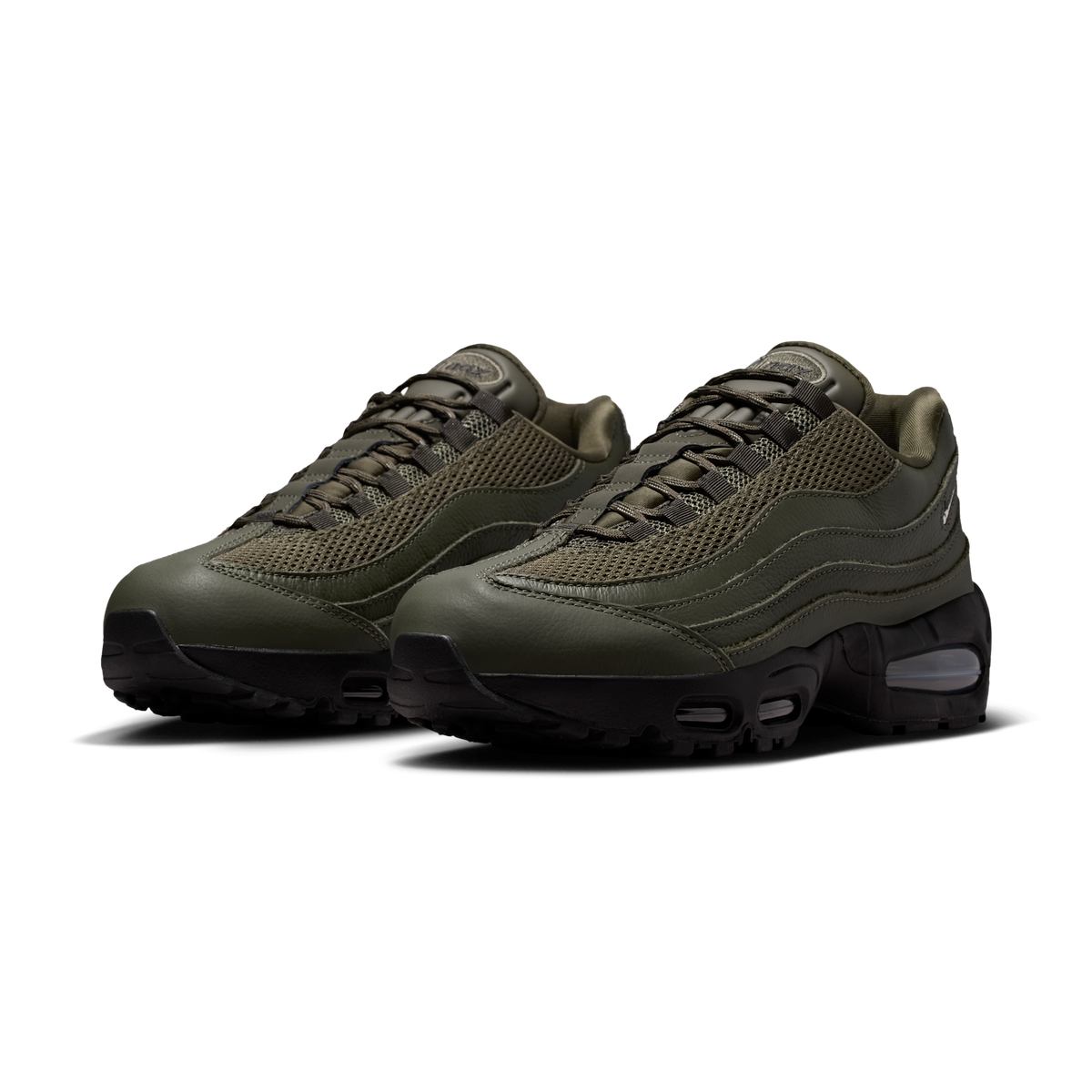 Nike Air Max 95 Big Bubble Cargo Khaki Jewel Swoosh (Women's)