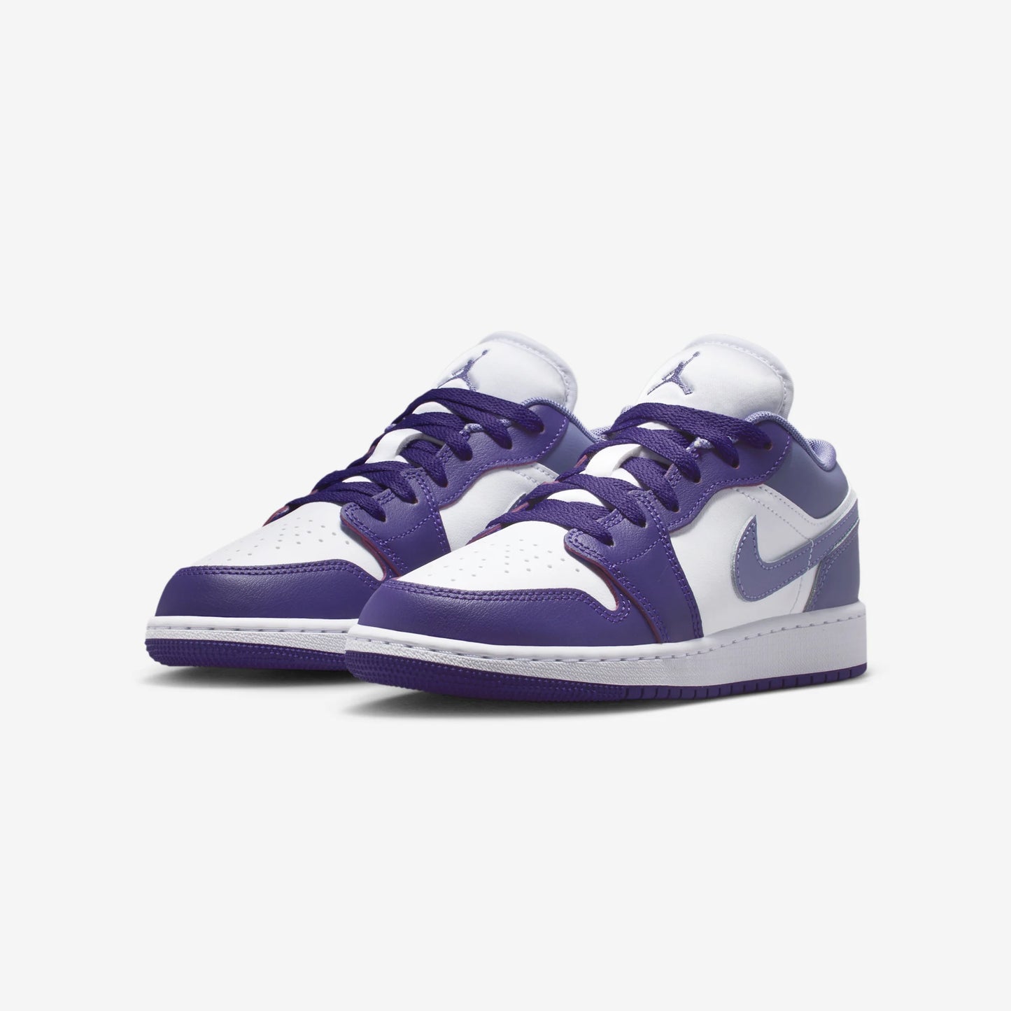 Jordan 1 Low Court Purple White Dusty Amethyst (GS)