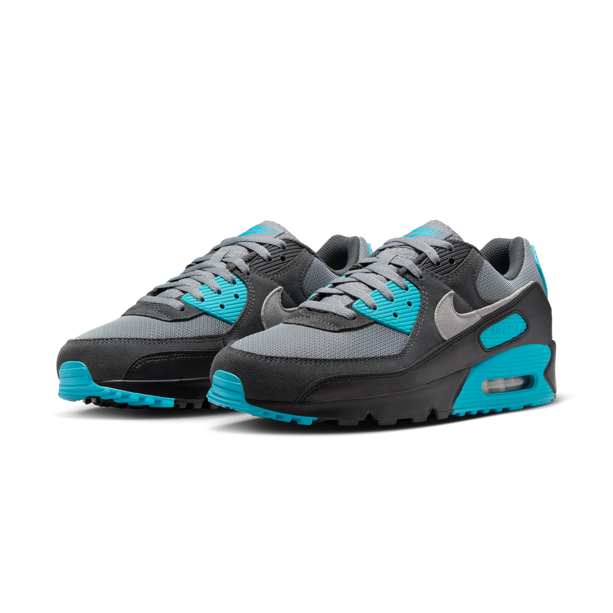 Nike Air Max 90 Cool Grey Dusty Cactus Black Wolf Grey