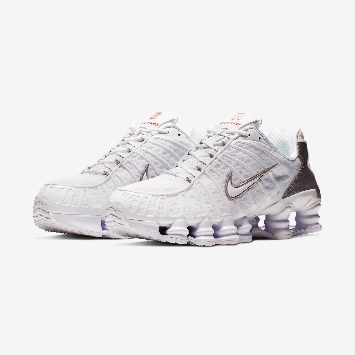 Nike Shox TL White Metallic Silver