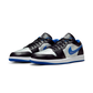 Jordan 1 Low Black Game Royal Metallic Platinum