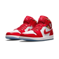 Jordan 1 Mid Barcelona Sweater Red Patent