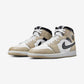 Jordan 1 Mid Summit White Off Noir Rattan