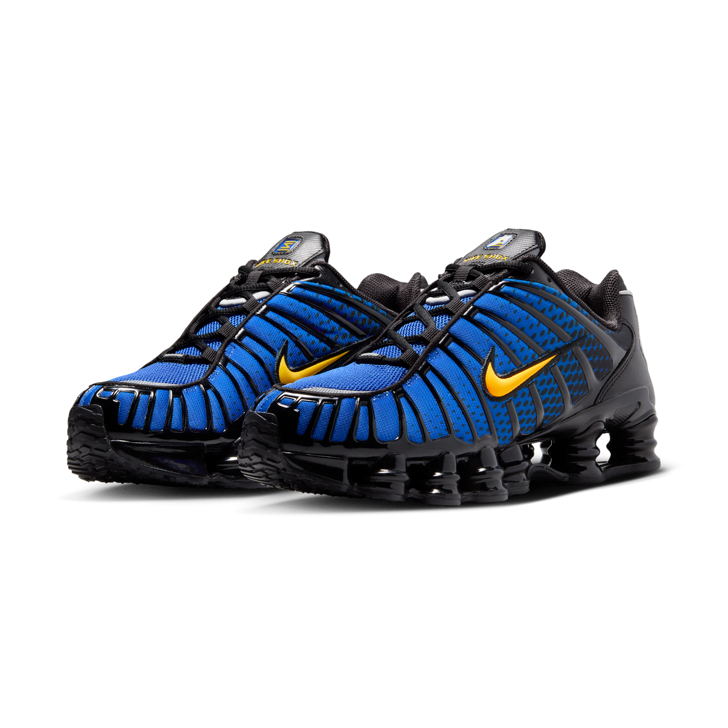 Nike Shox TL Black Lyon Blue Varsity Maize