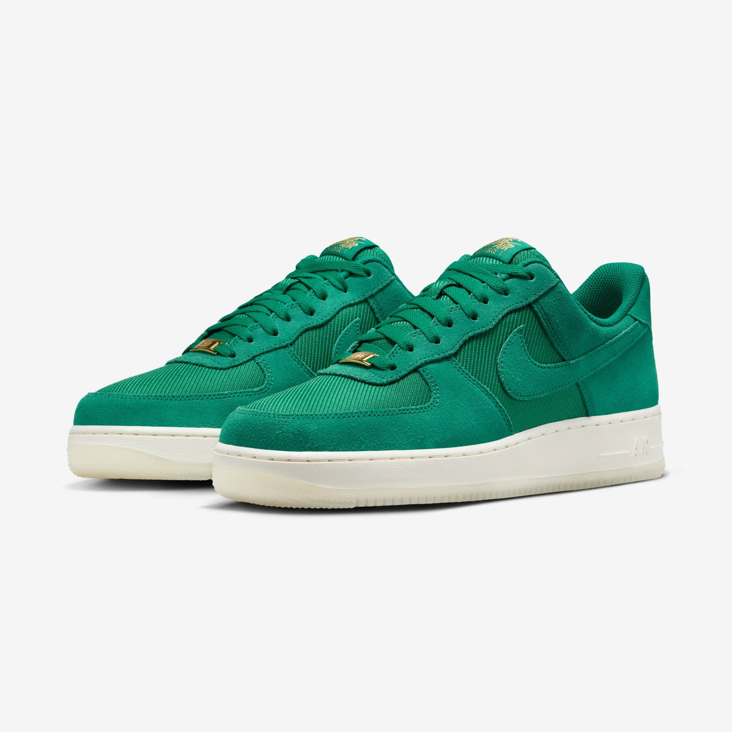 Nike Air Force 1 Low '07 LV8 Malachite Pale Ivory Metallic Gold
