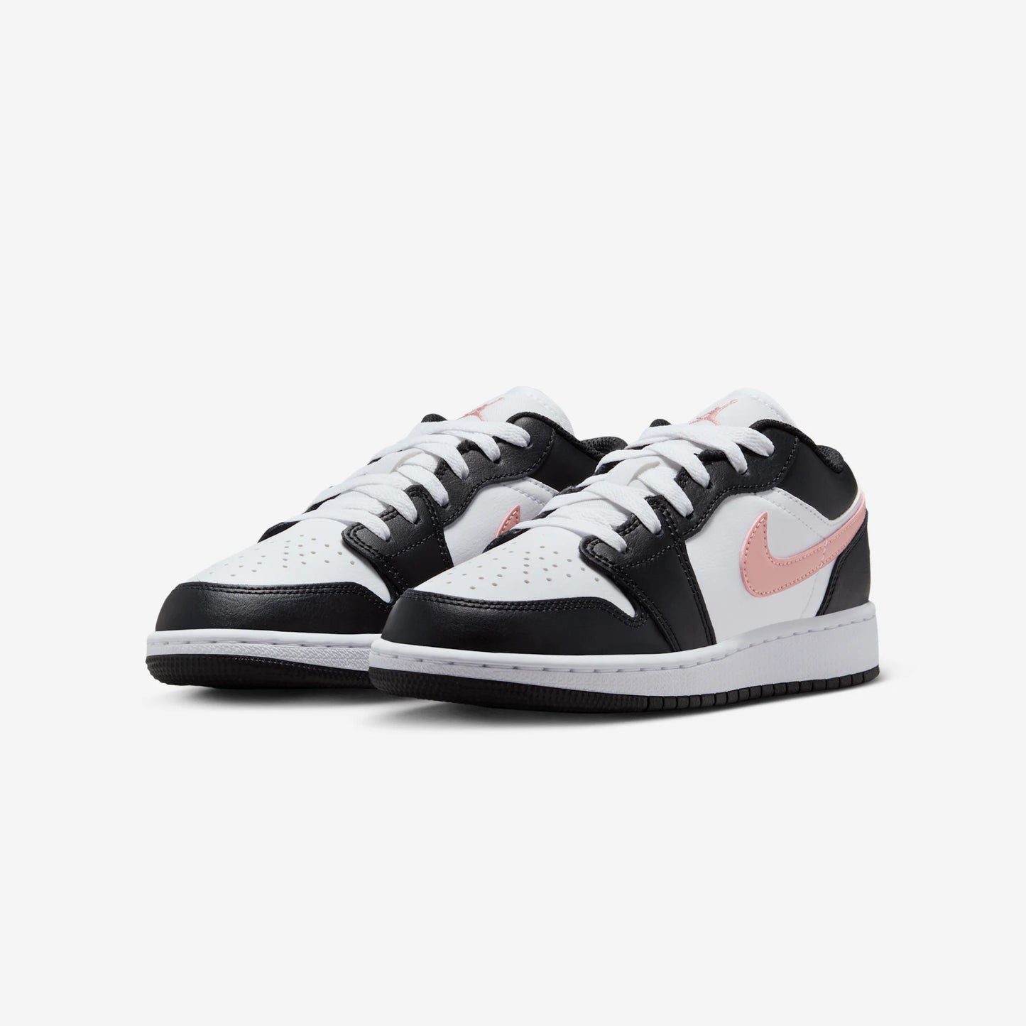 Jordan 1 Low White Black Rust Pink (GS)