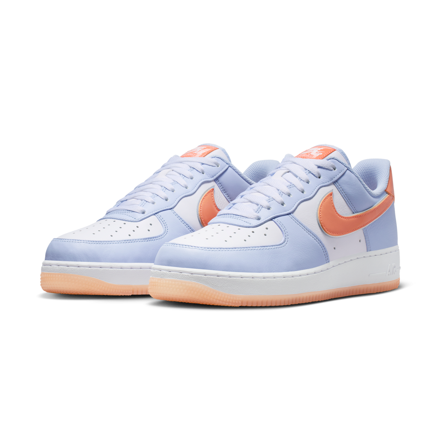 Nike Air Force 1 Low '07 Hydrogen Blue Orange Frost