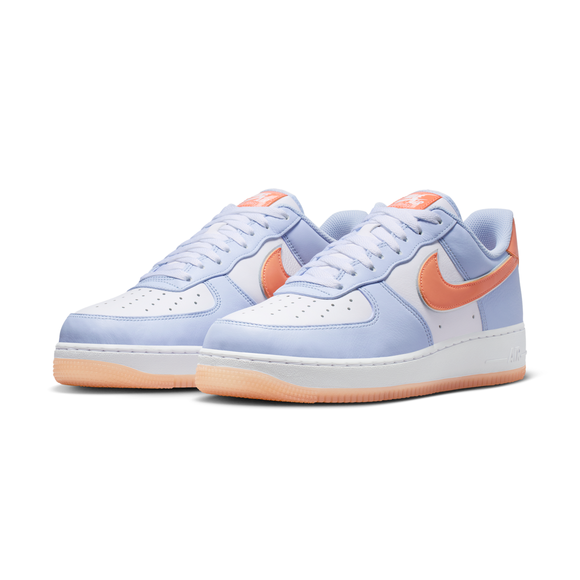 Nike Air Force 1 Low '07 Hydrogen Blue Orange Frost