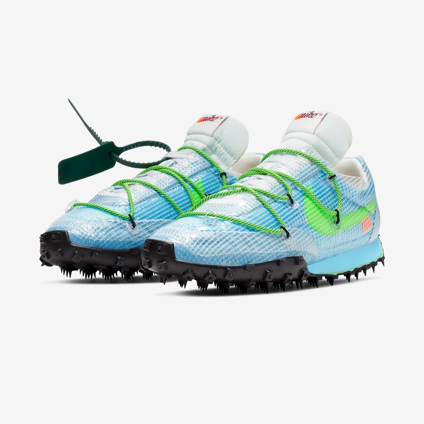 Nike Waffle Racer Off-White Vivid Sky (Women's)