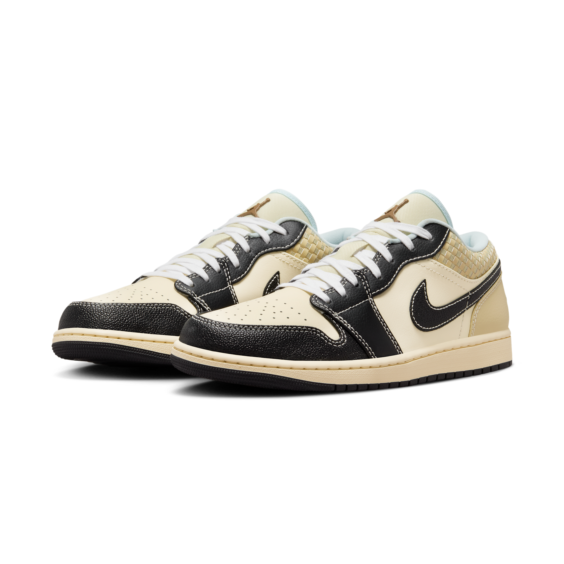 Jordan 1 Low SE Coconut Milk Black Muslin