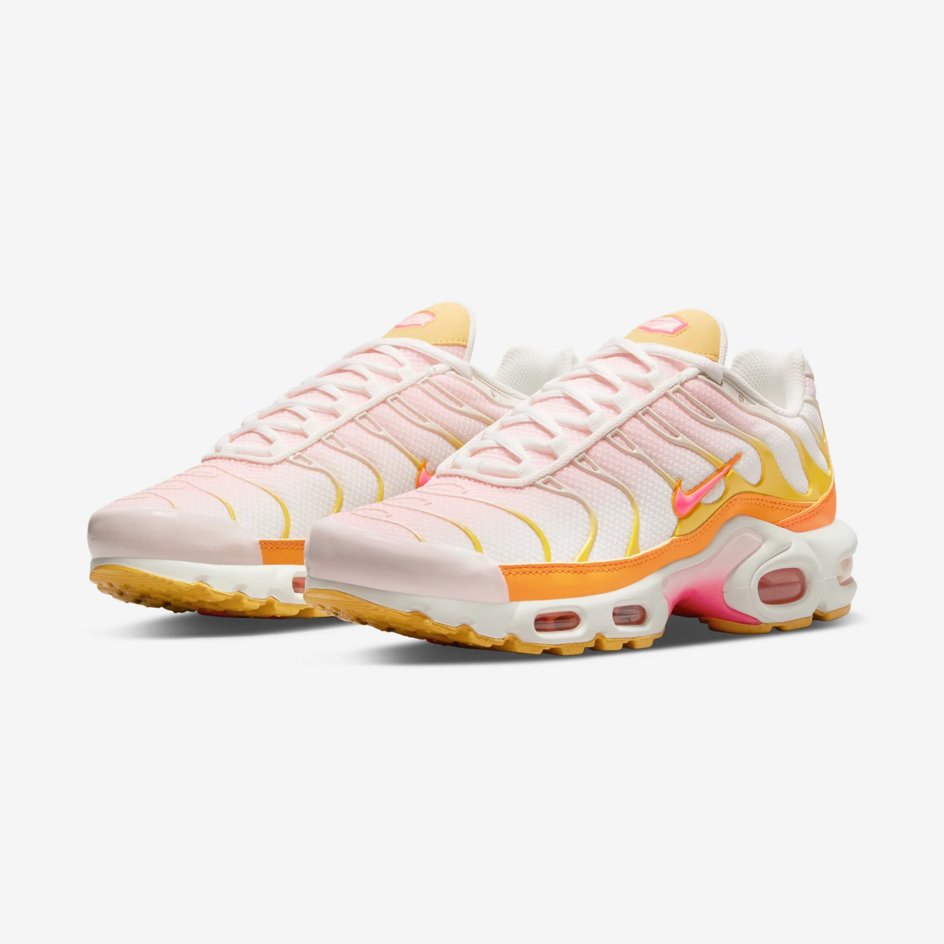 Nike Air Max Plus White Orange Pink (Women's)