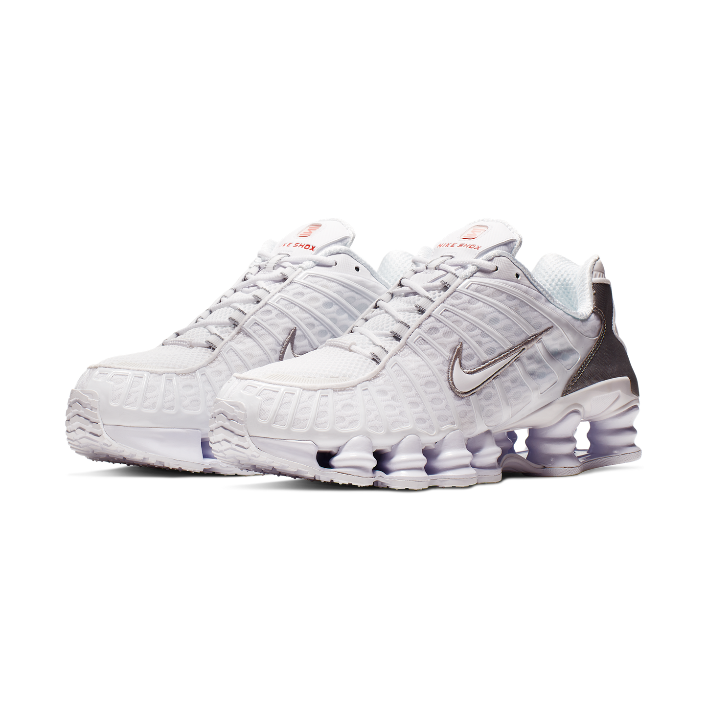 Nike Shox TL White Metallic Silver