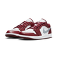 Jordan 1 Low White Bordeaux